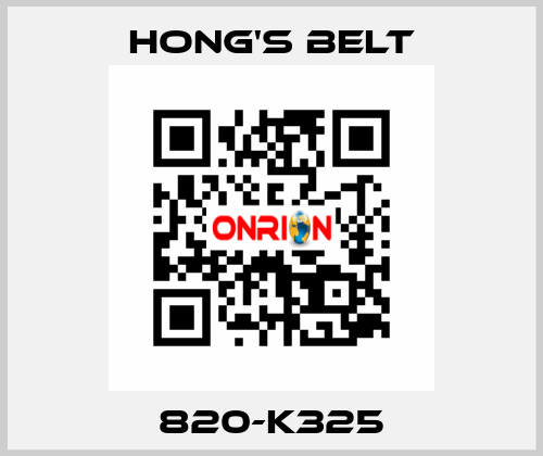 820-K325 Hong's Belt