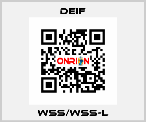 WSS/WSS-L Deif