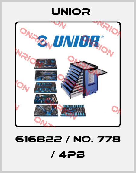 616822 / No. 778 / 4PB Unior