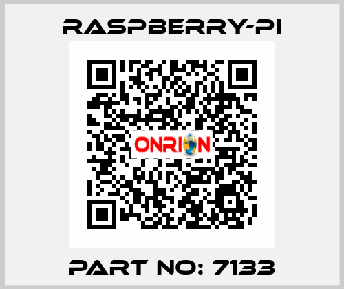 part no: 7133 Raspberry-pi