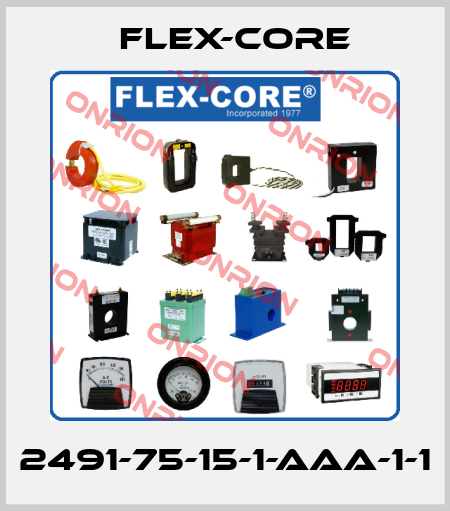 2491-75-15-1-AAA-1-1 Flex-Core