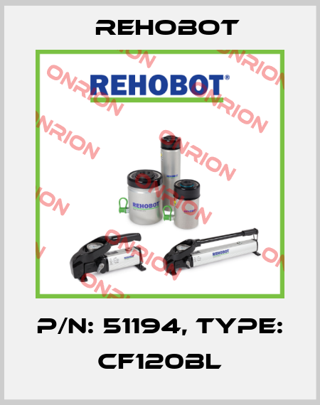 p/n: 51194, Type: CF120BL Rehobot