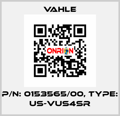 P/n: 0153565/00, Type: US-VUS4SR Vahle