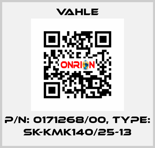 P/n: 0171268/00, Type: SK-KMK140/25-13 Vahle