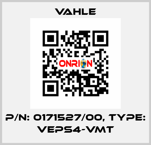 P/n: 0171527/00, Type: VEPS4-VMT Vahle