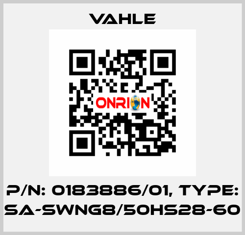 P/n: 0183886/01, Type: SA-SWNG8/50HS28-60 Vahle