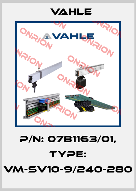 P/n: 0781163/01, Type: VM-SV10-9/240-280 Vahle