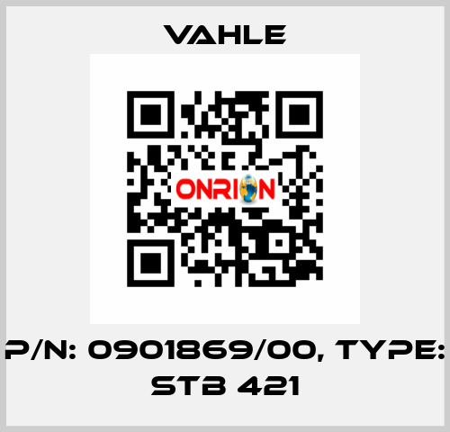 P/n: 0901869/00, Type: STB 421 Vahle