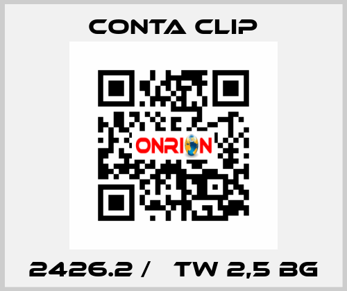 2426.2 /   TW 2,5 BG Conta Clip