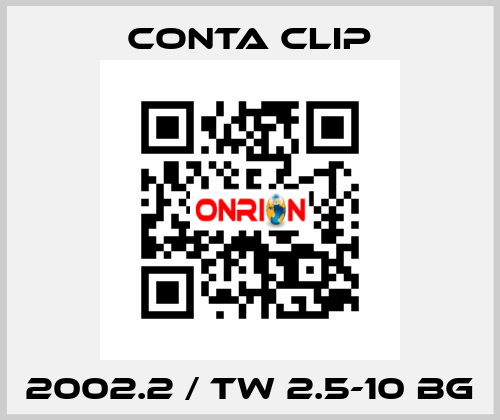 2002.2 / TW 2.5-10 BG Conta Clip