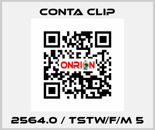 2564.0 / TSTW/F/M 5 Conta Clip