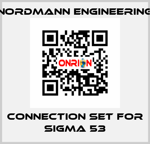 Connection set for SIGMA 53 NORDMANN ENGINEERING