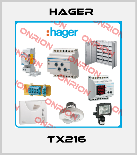 TX216  Hager