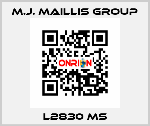 L2830 MS M.J. MAILLIS GROUP