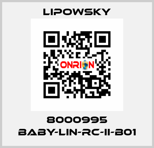 8000995 Baby-LIN-RC-II-B01 Lipowsky