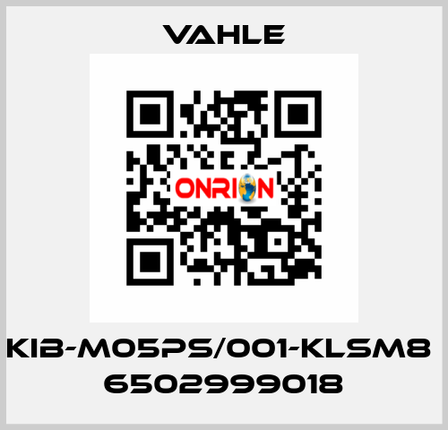 KIB-M05PS/001-KLSM8  6502999018 Vahle