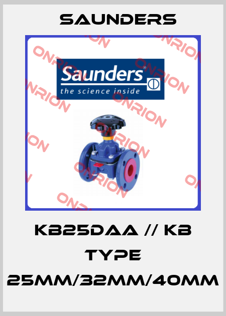 KB25DAA // KB type 25mm/32mm/40mm Saunders