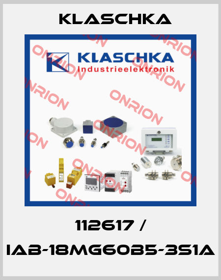 112617 / IAB-18mg60b5-3S1A Klaschka