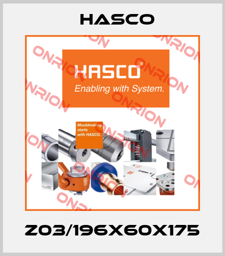 Z03/196x60x175 Hasco
