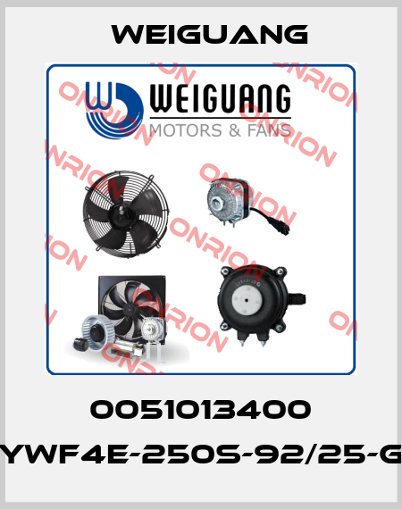0051013400 YWF4E-250S-92/25-G Weiguang