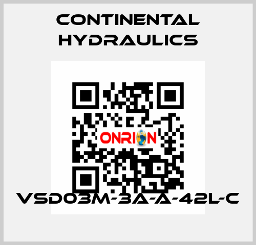 VSD03M-3A-A-42L-C Continental Hydraulics