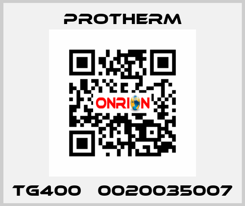 TG400   0020035007 PROTHERM