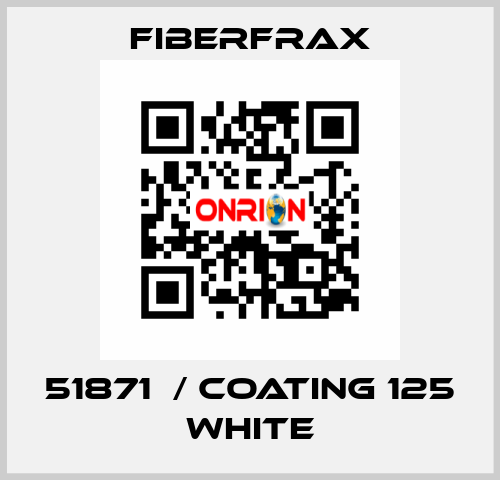 51871  / COATING 125 white Fiberfrax