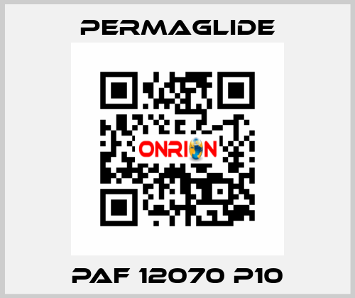 PAF 12070 P10 Permaglide