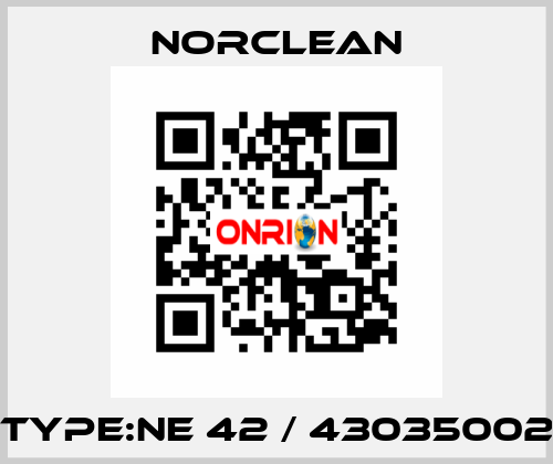 type:NE 42 / 43035002 Norclean