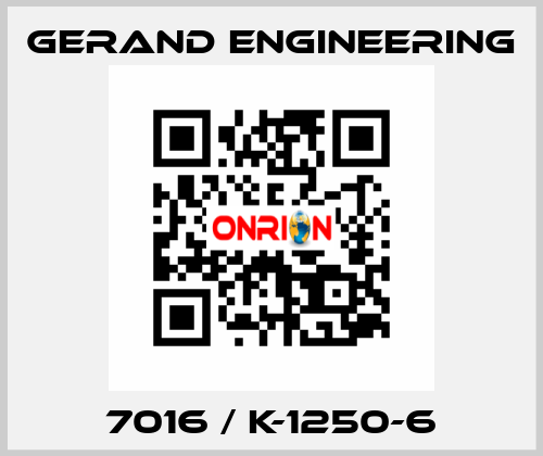 7016 / K-1250-6 Gerand Engineering