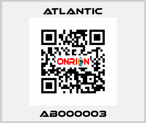 AB000003 Atlantic