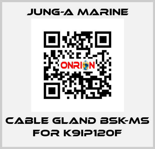 cable gland bsk-ms for K9IP120F JUNG-A MARINE