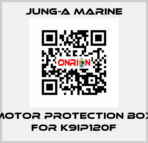 motor protection box for K9IP120F JUNG-A MARINE