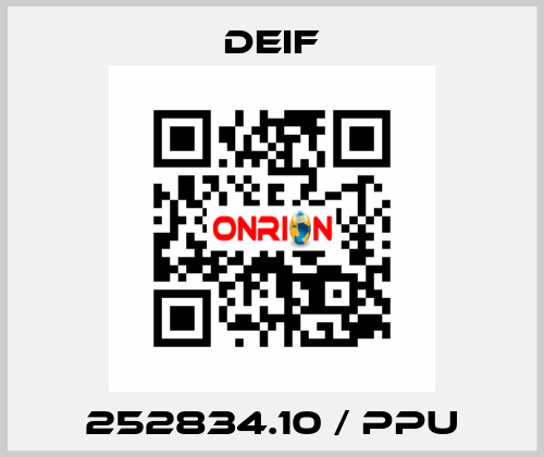 252834.10 / PPU Deif