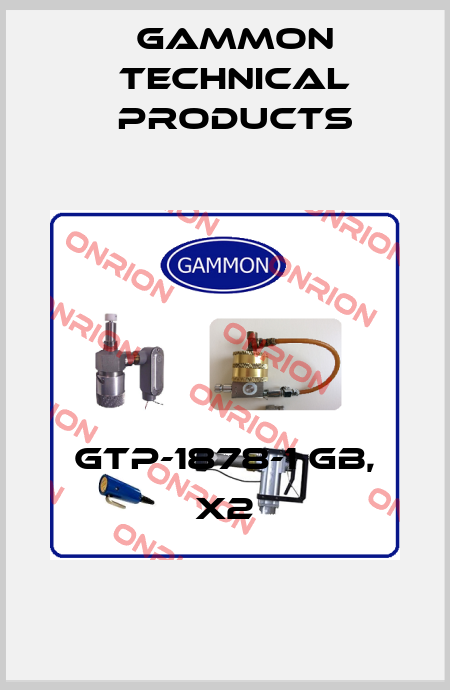 GTP-1878-1 GB, X2 Gammon Technical Products