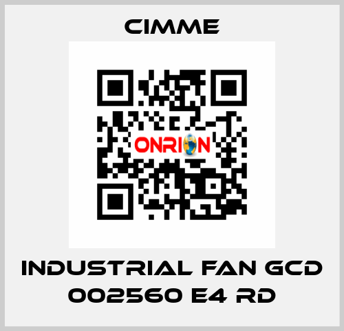 Industrial Fan GCD 002560 E4 RD Cimme