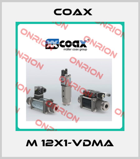 M 12x1-VDMA Coax
