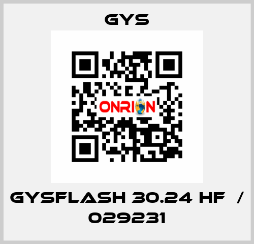 GYSFLASH 30.24 HF  / 029231 GYS