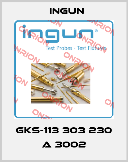 GKS-113 303 230 A 3002 Ingun
