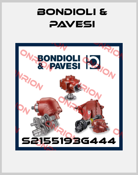 S2155193G444 Bondioli & Pavesi