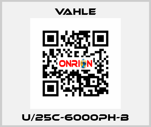 U/25C-6000PH-B Vahle