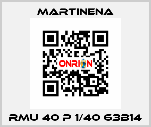 RMU 40 P 1/40 63B14 Martinena