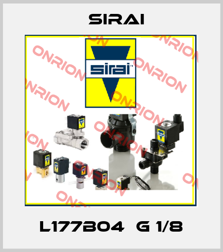 L177B04  G 1/8 Sirai