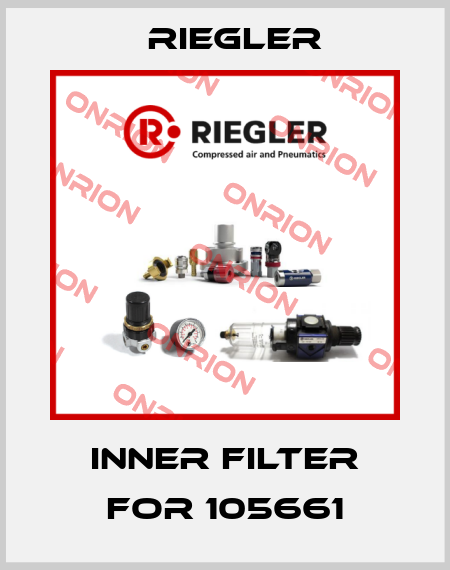 Inner filter for 105661 Riegler