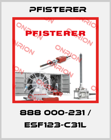 888 000-231 / ESF123-C31L Pfisterer