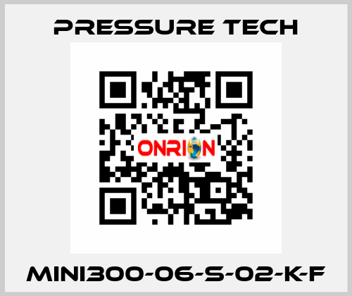 MINI300-06-S-02-K-F Pressure Tech