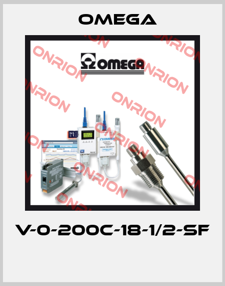 V-0-200C-18-1/2-SF  Omega