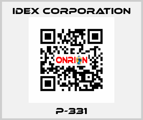 P-331 IDEX Corporation