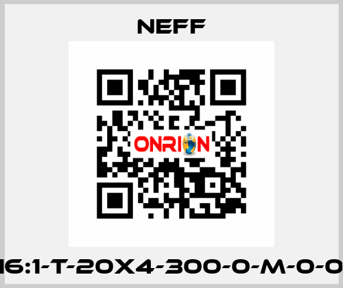 M2-N-16:1-T-20x4-300-0-M-0-0-0-0-0 Neff