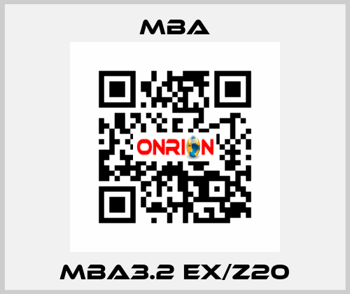 MBA3.2 Ex/Z20 MBA